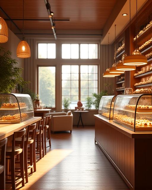 Interni accoglienti della pasticceria Boreale Dolci